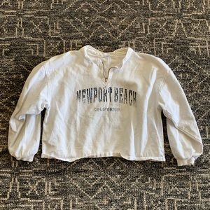vintage newport beach sweatshirt